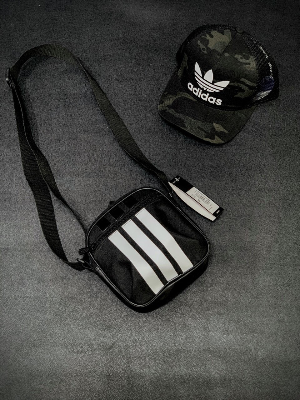 Set Balo túi đeo chéo Adidas | Balo laptop Adidas công sở 6